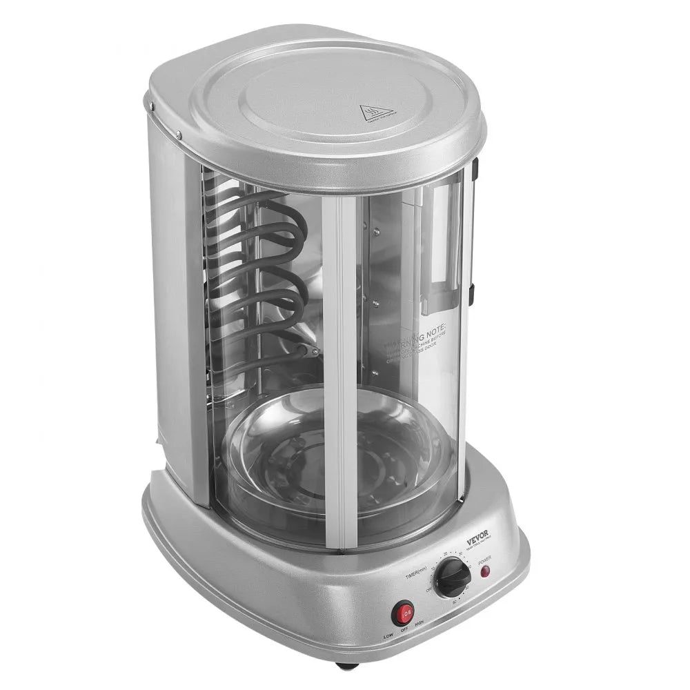VEVOR Electric Shawarma Grill Machine – Stainless Steel Vertical Rotisserie